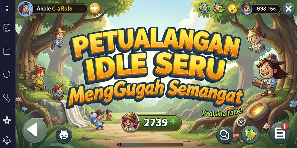 Tampilan seru gameplay Idle di 2739 yang menarik perhatian.