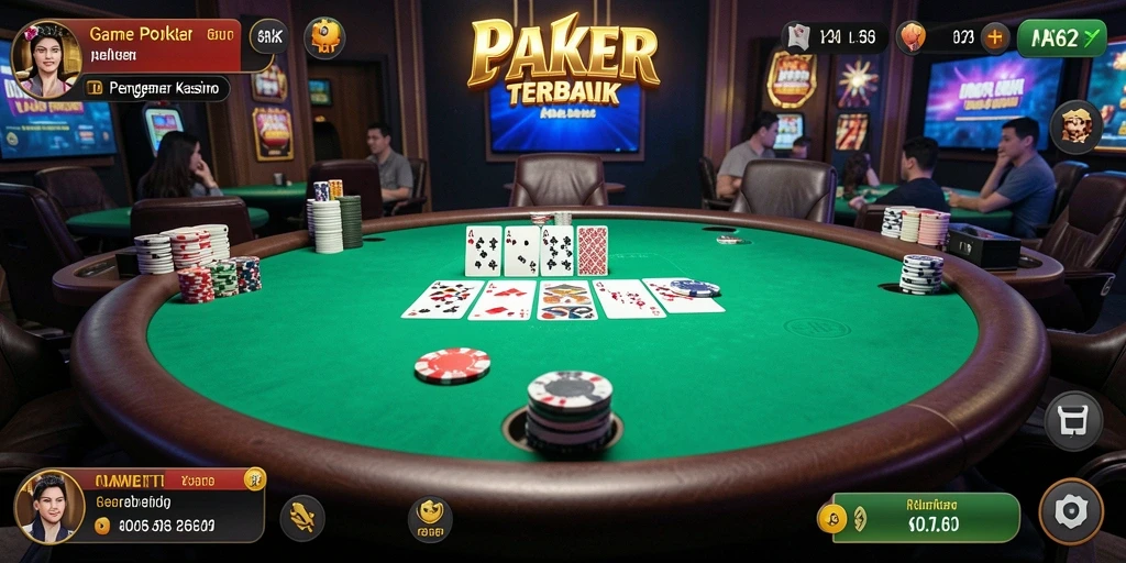 Screenshot gameplay AA62 menampilkan aksi seru dan kartu yang menarik.