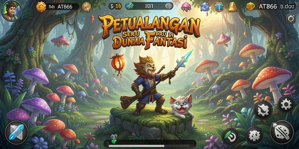 Tampilan gameplay memukau dari AT866 yang penuh petualangan.