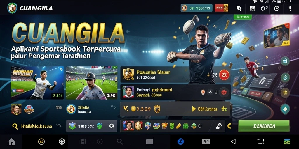 Tampilan menarik dari gameplay taruhan Sportsbook di CUANGILA.