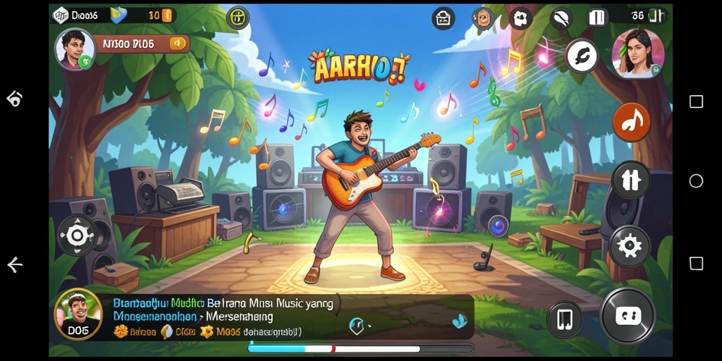 Screenshot D06 menampilkan gameplay yang seru dan interaktif.
