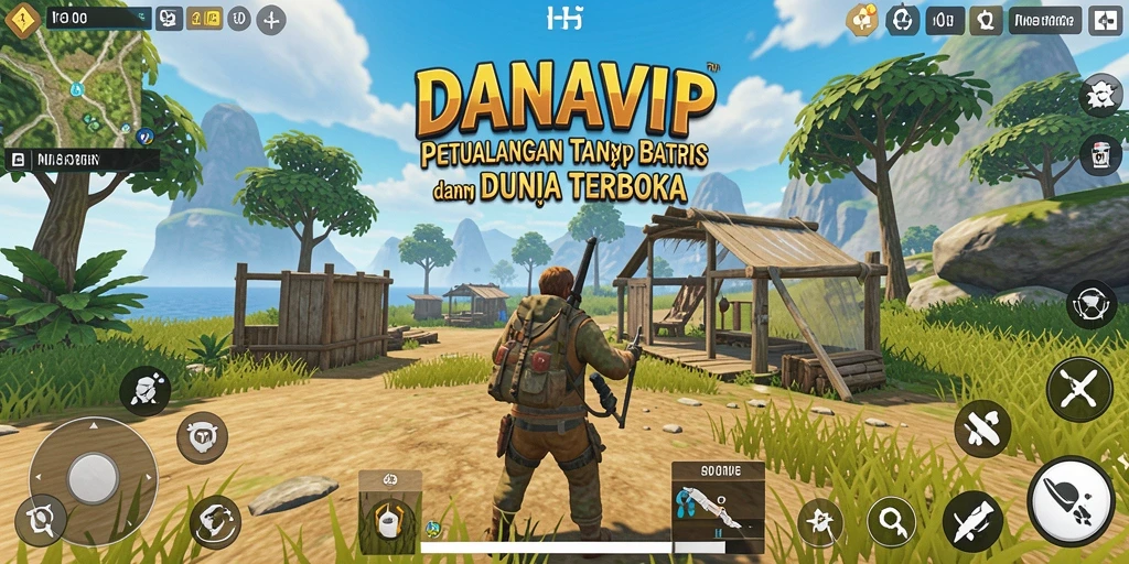 Tampilan gameplay seru di dunia terbuka DANAVIP.