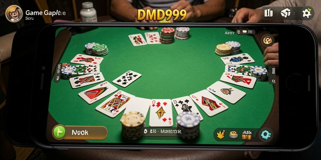 Tampilan gameplay DMD999 yang menegangkan dan menarik.