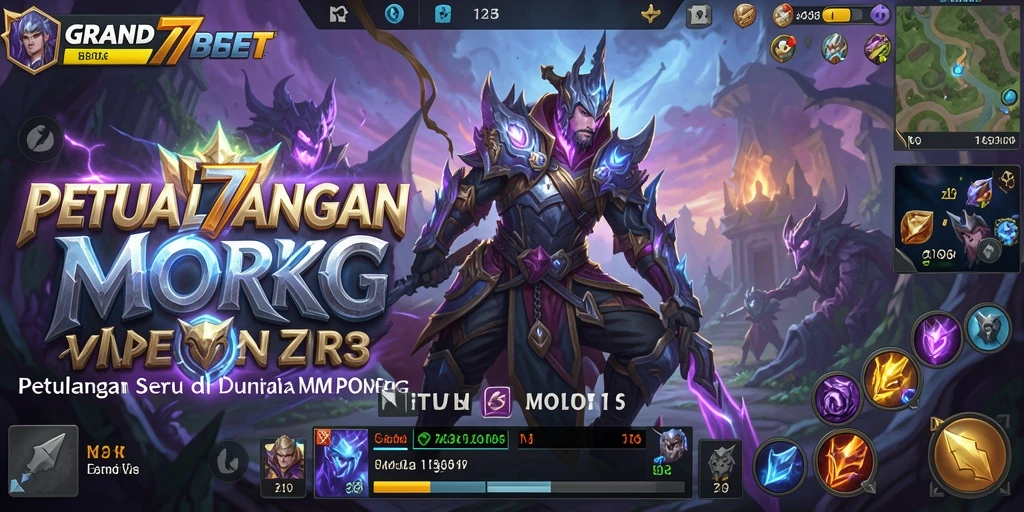 Tampilan gameplay GRAND77BET yang memukau dalam dunia MMORPG.