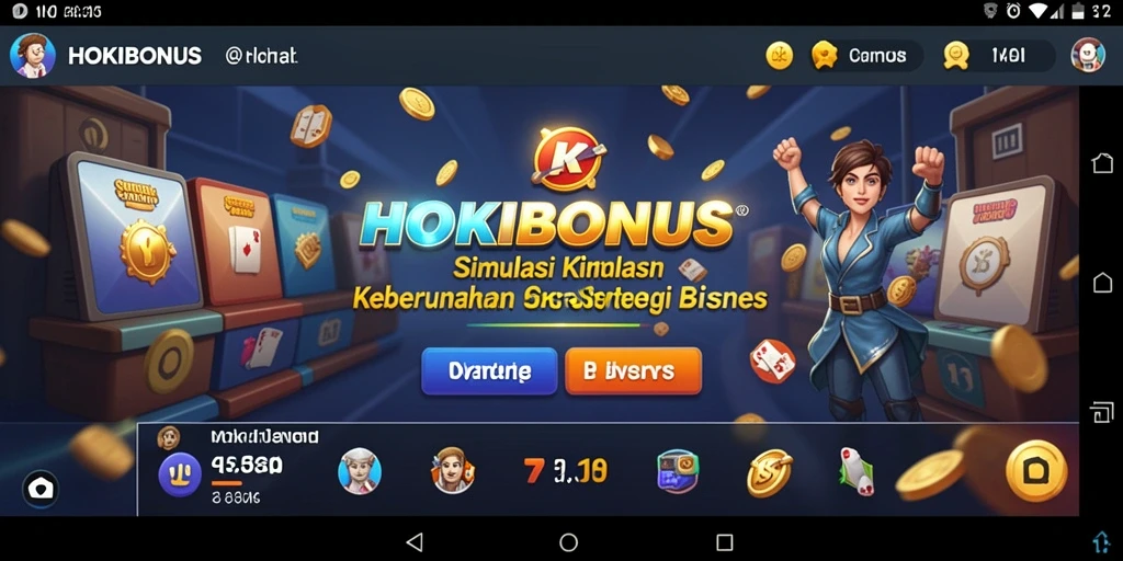Tampilan menarik dari gameplay HOKIBONUS yang penuh strategi.