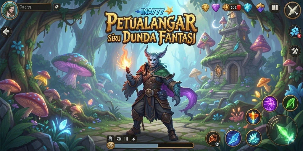 Screenshot menunjukkan gameplay penuh aksi di dunia petualangan yang memukau.