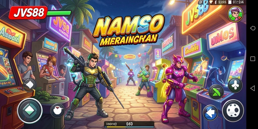 Tampilan utama gameplay JVS88 dengan aksi yang seru dan menyenangkan.
