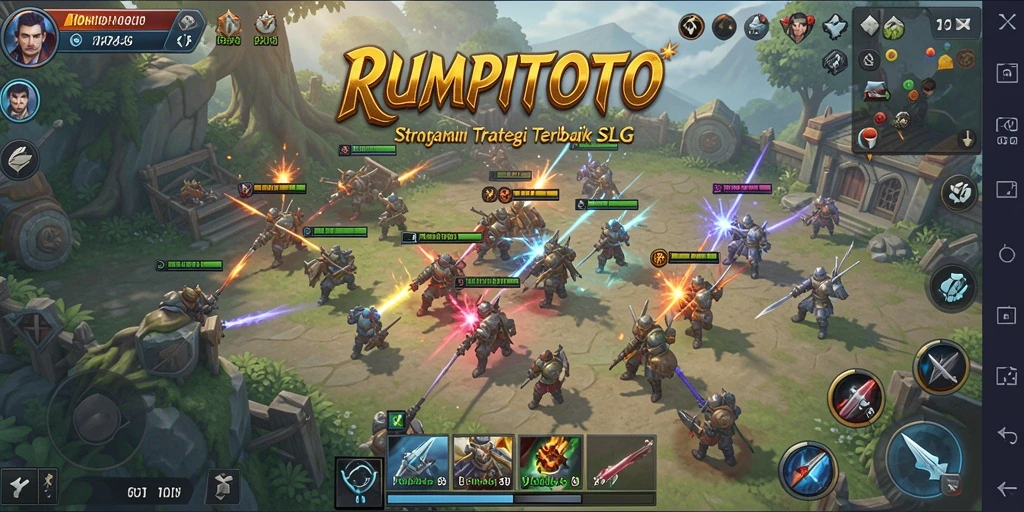 Tampilan gameplay <strong>RUMPITOTO</strong> yang mendebarkan dan penuh strategi.