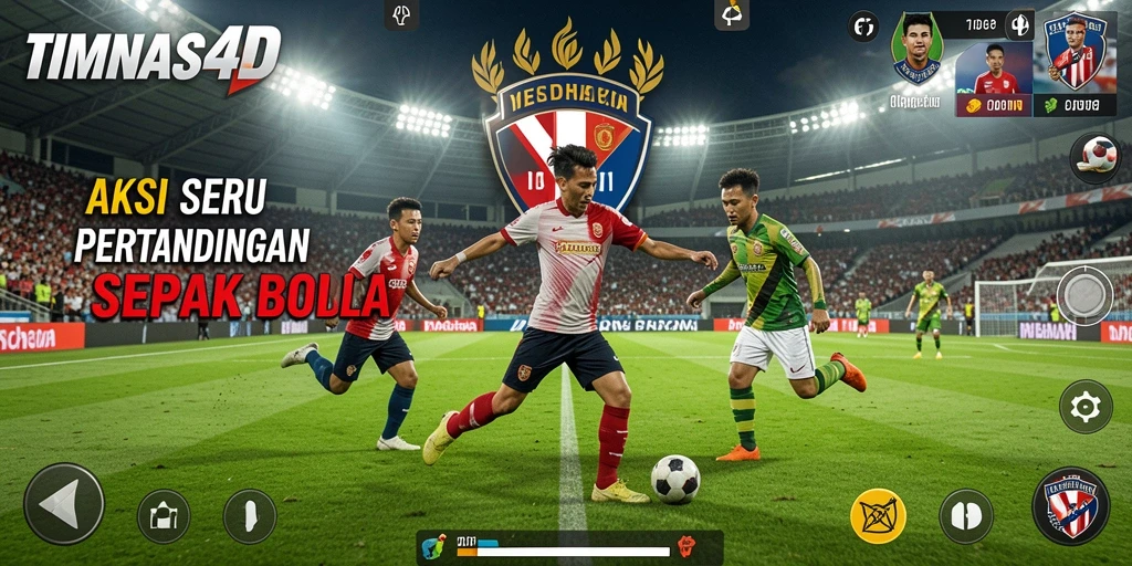 Tampilan aksi olahraga yang mendebarkan dalam TIMNAS4D.