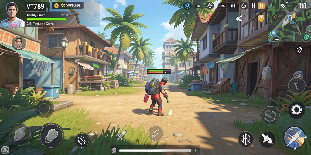 Tampilan gameplay VT789 yang seru dengan grafis menarik.